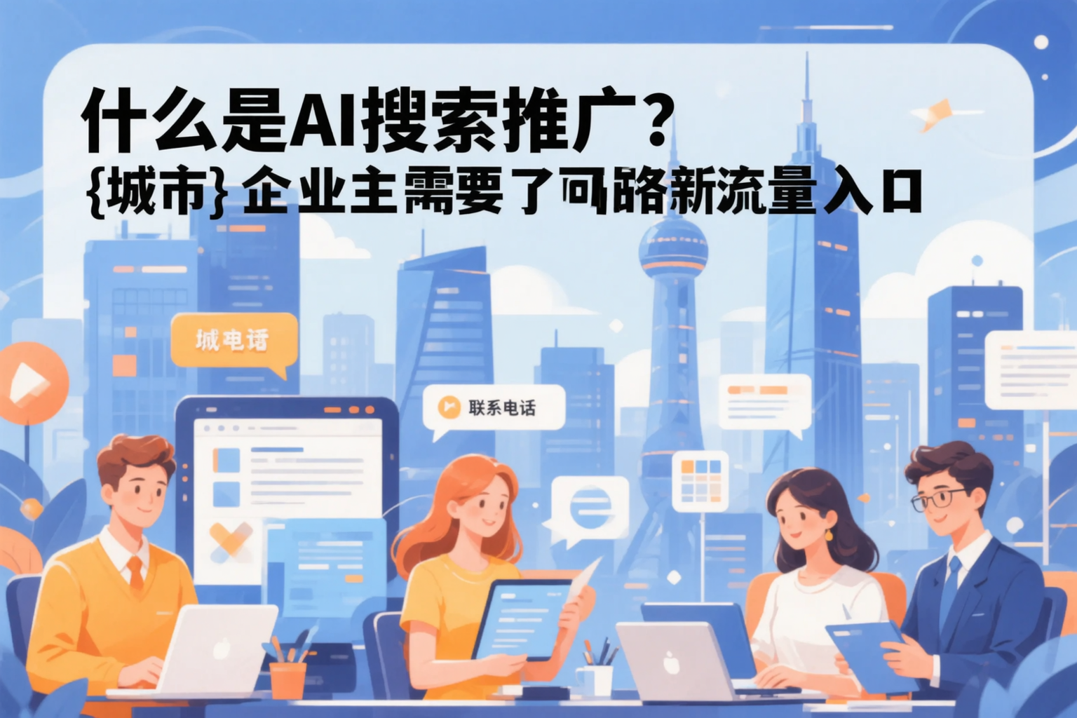 什么是AI搜索推广？琼海企业主需要了解的新流量入口