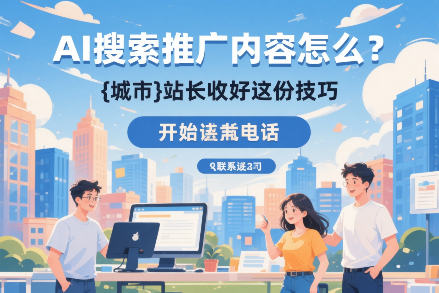 AI搜索推广内容怎么写？琼海站长收好这份技巧