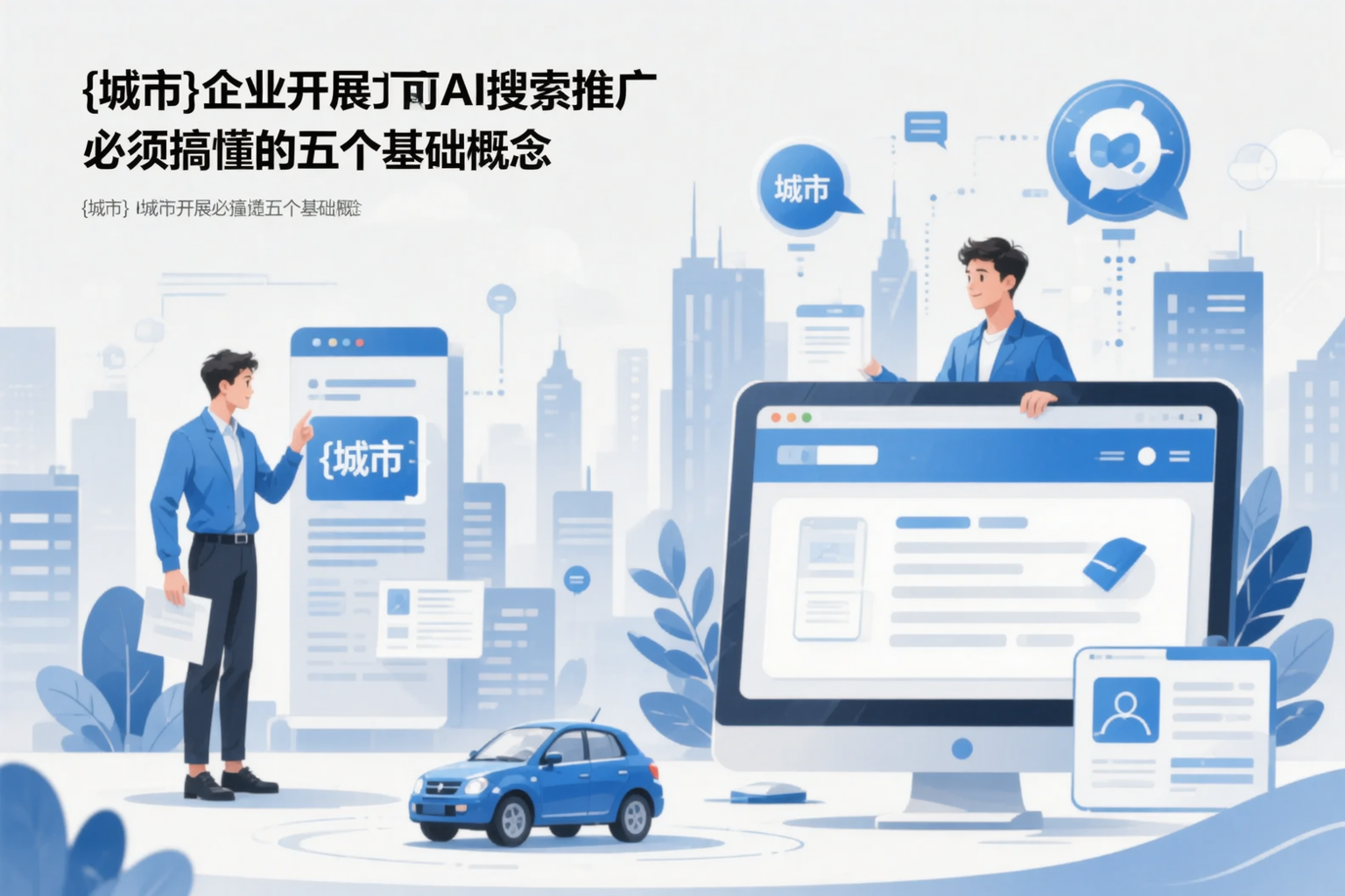 琼海企业开展AI搜索推广前必须搞懂的五个基础概念