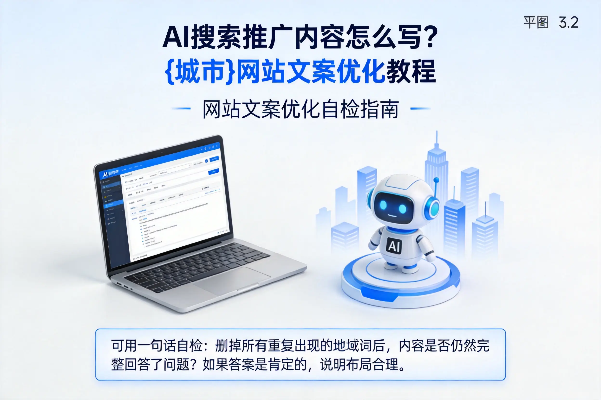 AI搜索推广内容怎么写？琼海网站文案优化教程