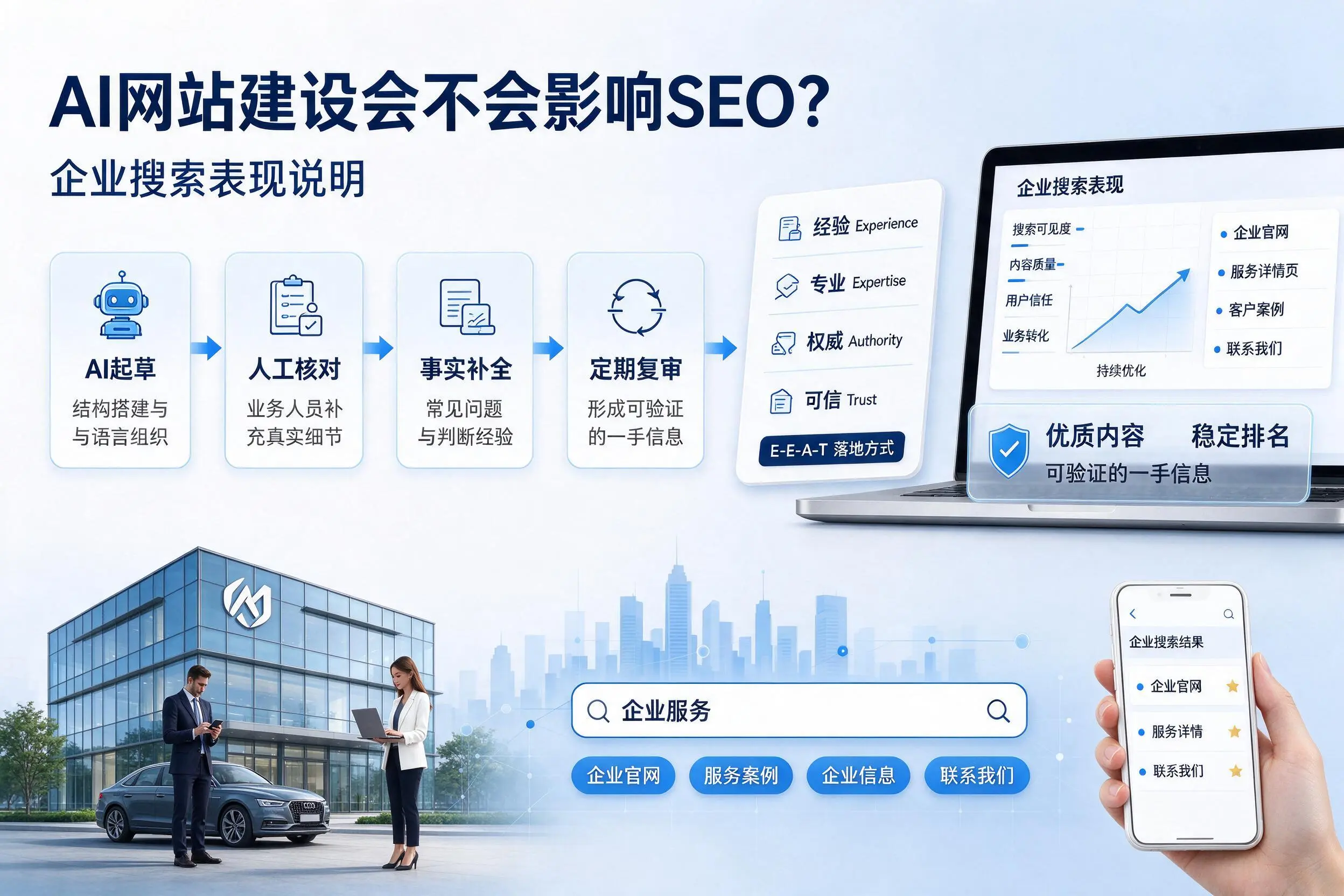 AI网站建设会不会影响SEO?琼海企业搜索表现说明