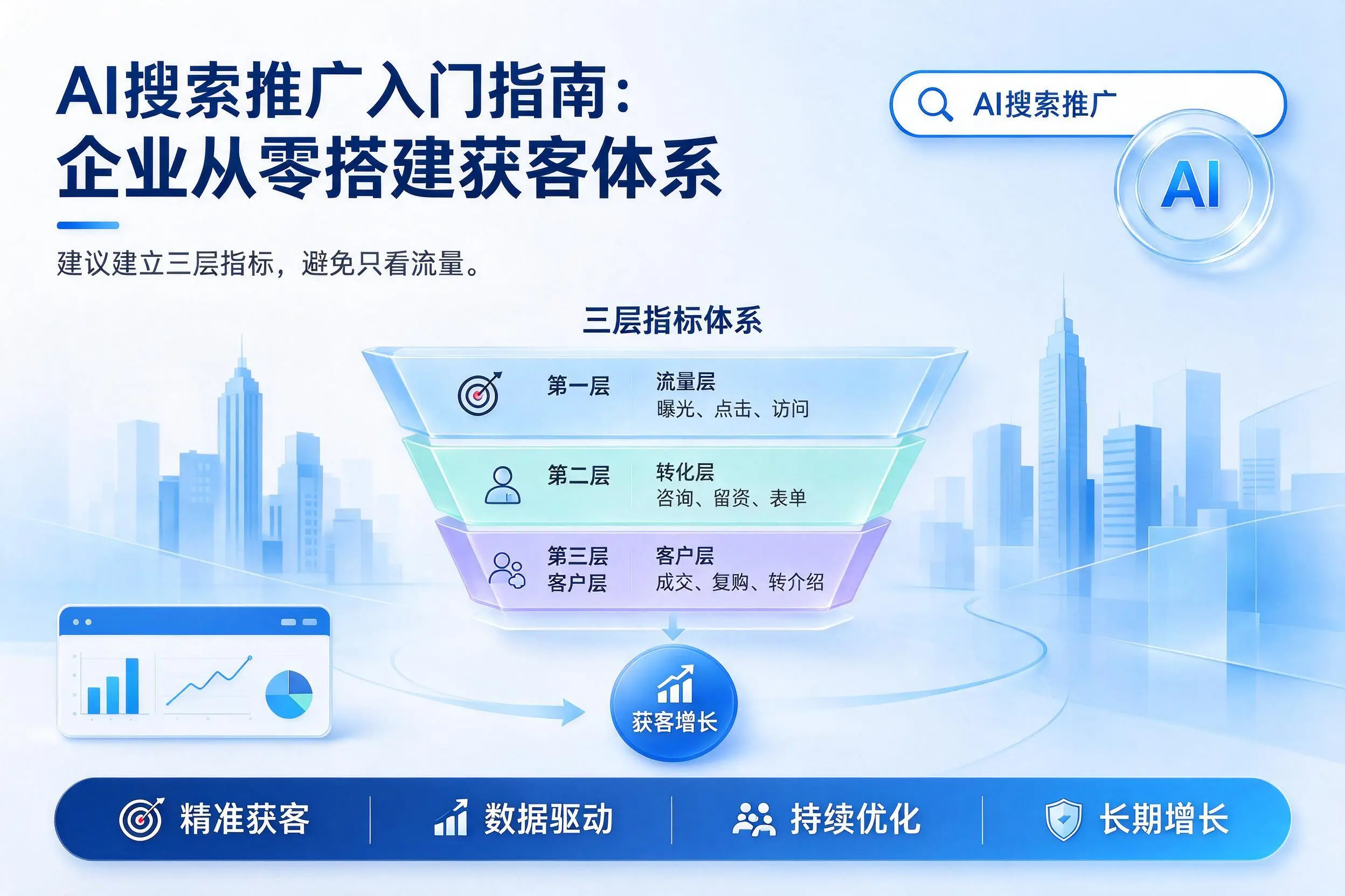 AI搜索推广入门指南:琼海企业从零搭建获客体系